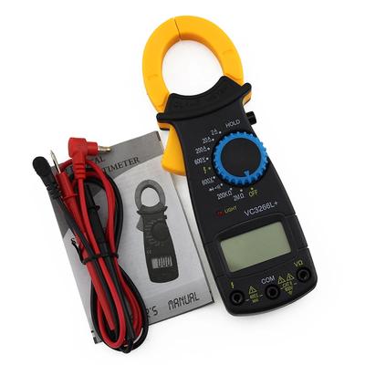 Digital Amper Clamp Meter Multimeter Current Clamp Pincers Voltmeter Ammeter Ac Dc Ohm Current Voltage Tester Dt-3266l