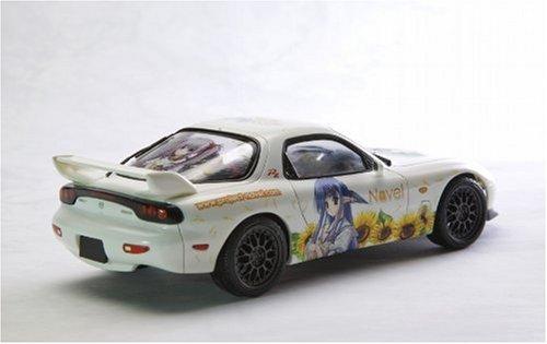 Kotobukiya Chara de CAR~ru!! Series K01 MAZDA RX-7 SHUFFLE! 1/24 Scale Plastic Kit with Character Decals