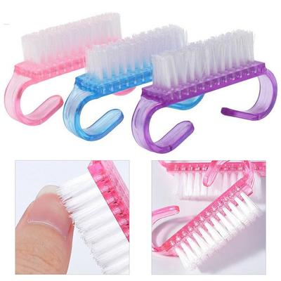 1pcs Cleaning Nail Brush Tools File Nail Care Manicure Pedicure Soft Remove Dust Small Angle Clean