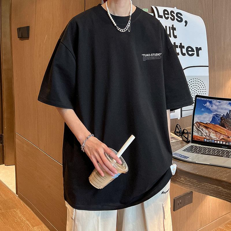 Summer Men T-shirts Cotton Short Sleeve T Shirt Comfortable Fabric Sportwear