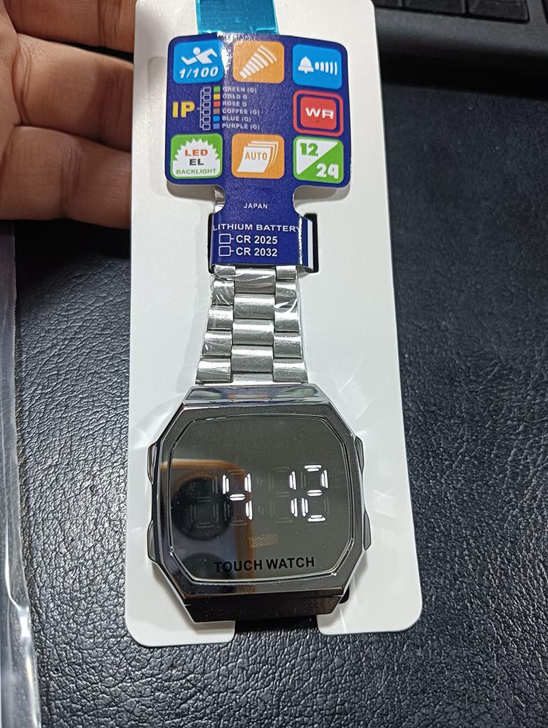 A168 Touch Screen Led Electronic Watch Touch Waterproof Digital Watch Camouflage Led Touch Screen