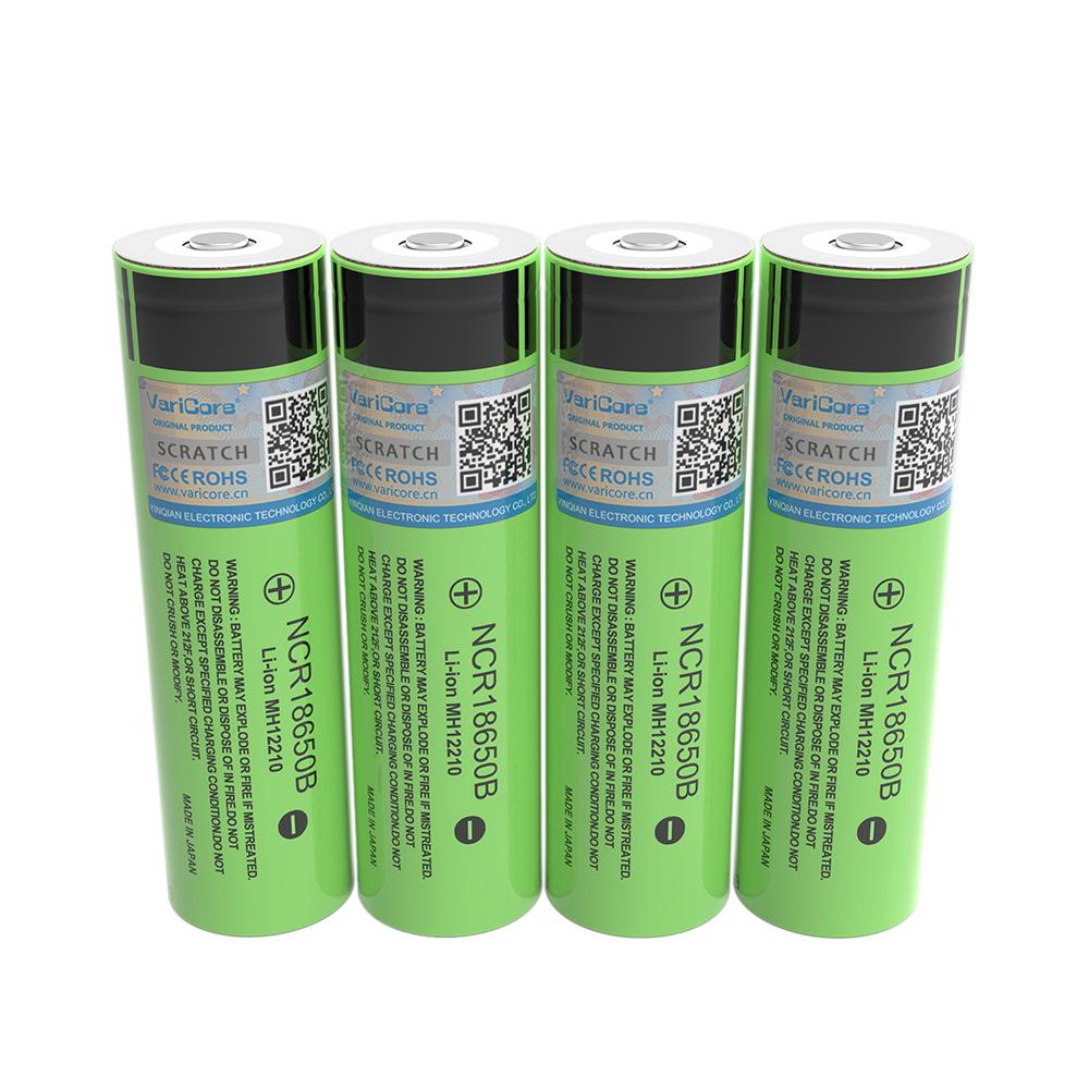 VariCore 3400mAh 3.7V NCR18650B Rechargeable Lithium Battery
