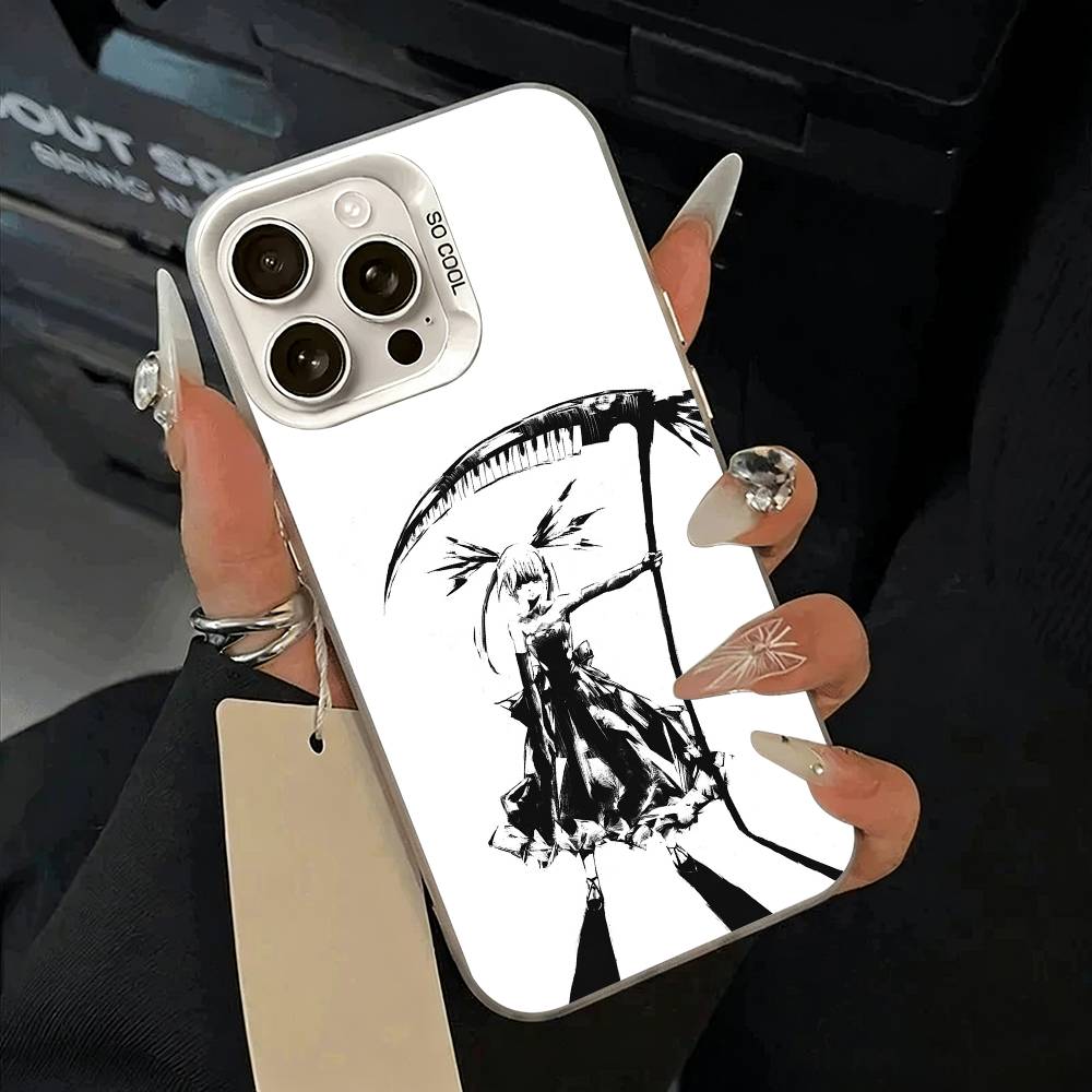 Anime-S-Soul -E-Eater Phone Case For IPhone 17 Air 16 15 14 13 12 11 Pro Max White Sliver Hard Cover