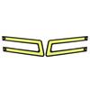 2pcs COB Car Universal DRL LED Daytime Running Light Driving Turn Signal Lamp