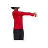 adidas Breathable Soft Comfortable Long Sleeve T-Shirt Women Tops Red GE5833