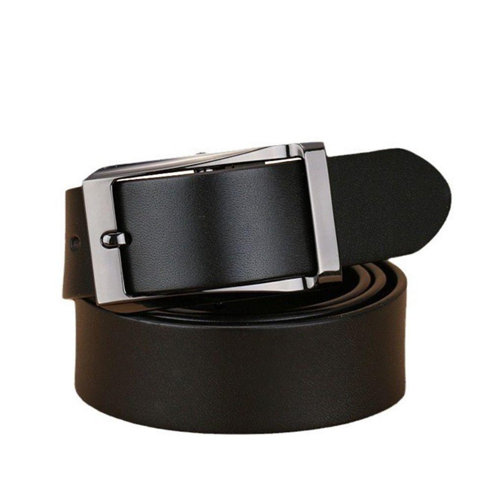 High-end Cowhide Jeans Belts Trendy Brand Business Denim Belt For Man Women Unisex