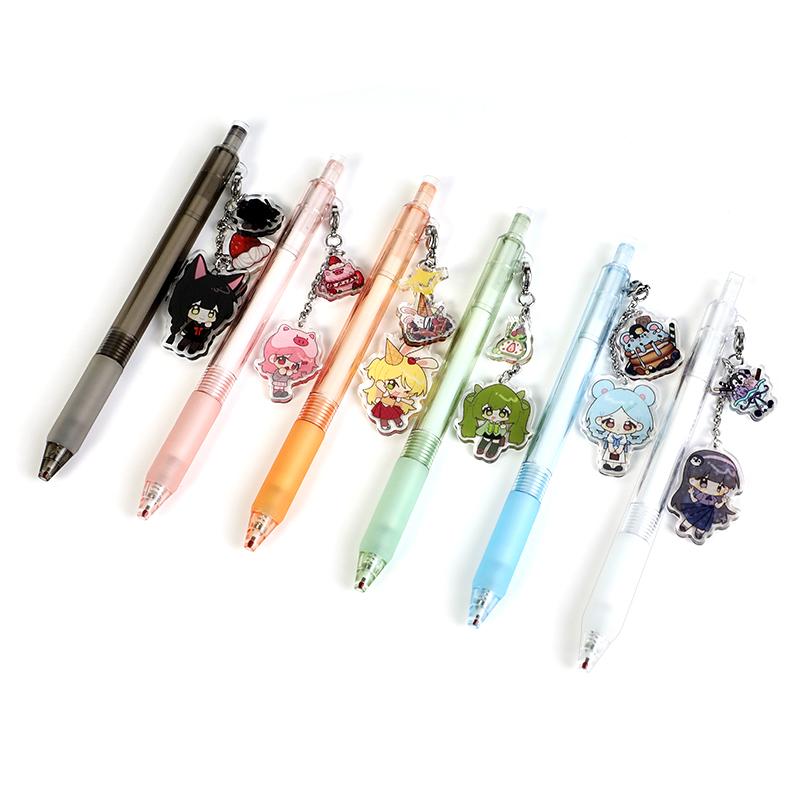 Vograce High Quality Custom Ballpoint Pens Customized Acrylic Connection Ball Pen for Gift