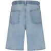 Calvin Klein Linen Blend American Trend Retro Drawstring Waist Light Denim Shorts Men shorts 4RF907G
