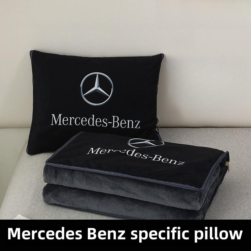 

Автомобільна подушка та ковдра подвійного призначення для Mercedes Benz S/C/E-Class, GLC, GLB W204 W205 W166 W177 E300L C260L задній GLC ковдра на чотири сезони