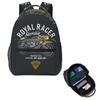 Royal Racer Speedshop תרבות אופנועים ומוטוריקה תרמיל סטודנטים תיק בית ספר תיק יומי לבנים בנות תיק ספר תיקי כתף