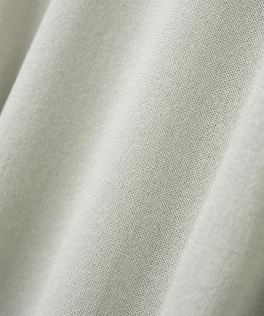 MILLO WOMEN Sheer Loose Fit Knit Top [Beige]