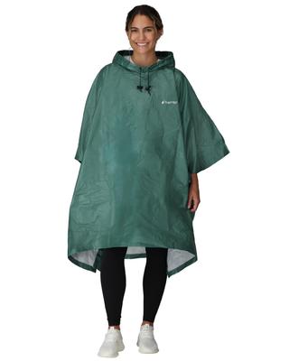FROGG TOGGS Standard Ultra-Lite2 Poncho, Waterproof, Breathable, Dark Green, One Size Fits All