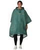 FROGG TOGGS Standard Ultra-Lite2 Poncho, Waterproof, Breathable, Dark Green, One Size Fits All