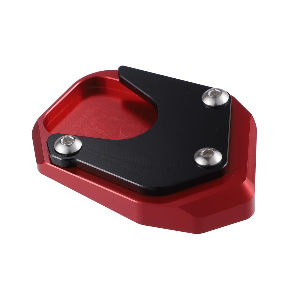 uxcell Motorcycle Kickstand Plate Pad Aluminum Alloy Compatible with Honda