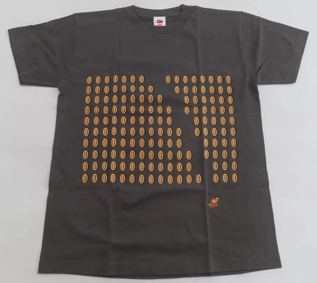 

Mario & Coin/Mario (Mamma mia!) Krabby Nintendo T-shirt Gray S Mario Bros (2010) 3XL