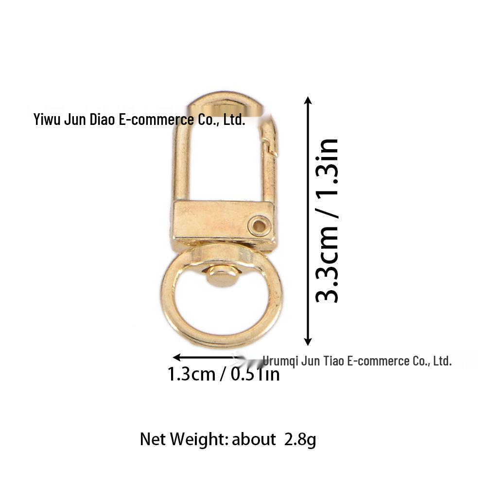 U-Shaped Keychain & Handbag Hook Hardware for Dogs
