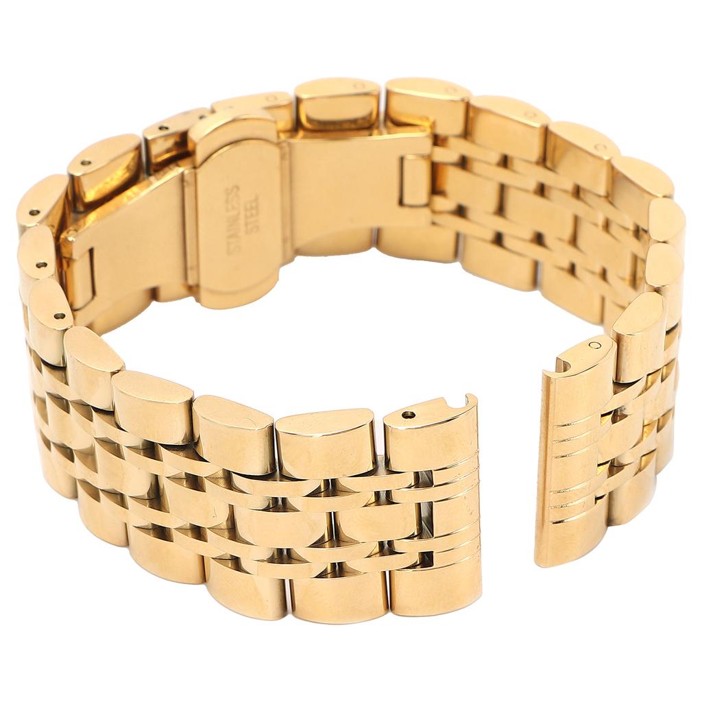 Exquisite Stylish Watch Strap Stainless Steel Replacement Watch Band Parts Accessory22mm   0.87in