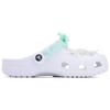 Crocs Classic clog Summer Mint SDS EVA Simple, Casual and Comfortable Hole Shoes Unisex White Green