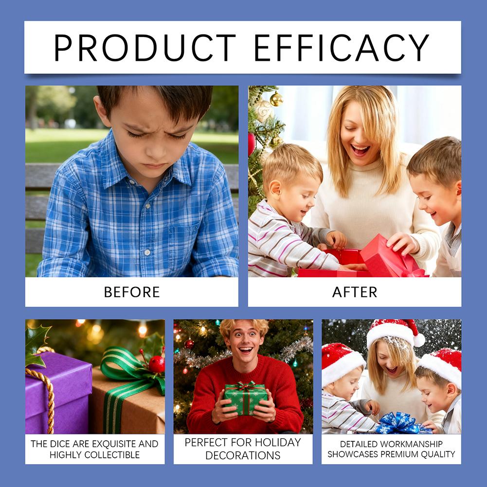 Weihnachts Adventskalender Würfelbox Fügt Magie zu Ihrem Weihnachts Countdown hinzu. Einzigartiges Geschenk für TTRPG-Enthusiasten