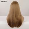 Blonde Straight Wig With Bangs Lolita Cosplay  Heat Resistant Synthetic Wigs for Women Daily Use