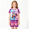 Cute Kpop Print Kids Homewear Set 2Pcs Short Sleeve Nightwear Sleepwear Pajamas for Children 3-14Y Pijamas Girls Birthday Gift