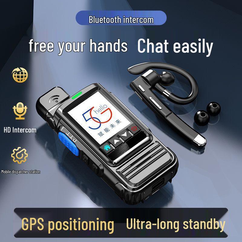 National Ultra-Thin Walkie-Talkie with Unlimited Range for Construction Sites