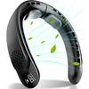 S8 Neck Fan 4 core motors Cooling Rechargeable Air Conditioning Fans Air Cooler 4000mAh Air Conditioner 3 Speed For Sports