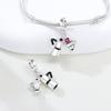 Charming Coffee Tea Croissant Chocolate Candy And Jewelry Bracelet Necklace Accessories Set