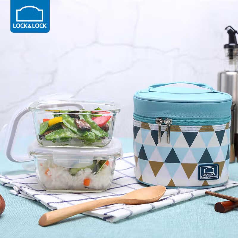 LocknLock Small Glass Microwave Lunch Box