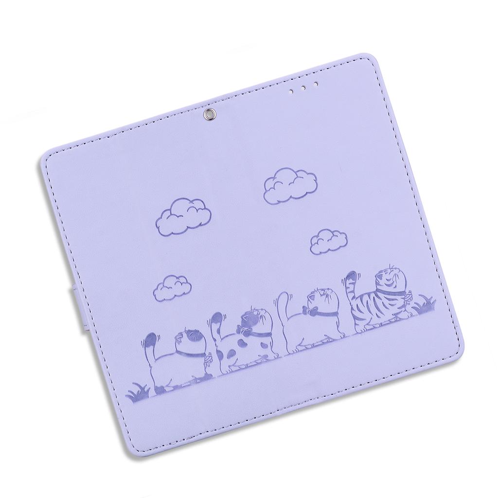 For OnePlus Nord 5 5G/Ace 5 Ultra 5G Case RFID Blocking Kitten Pattern TPU + PU Leather Phone Cover with Wrist Strap