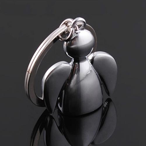 Mode Lovely Wing Angel Docka hängande väska Charm Nyckelring Hållare Nyckelring Present