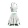 Women Breathable Tennis Running Cycling Jersey Suit Sportswear Quick Dry Athletic Outfit