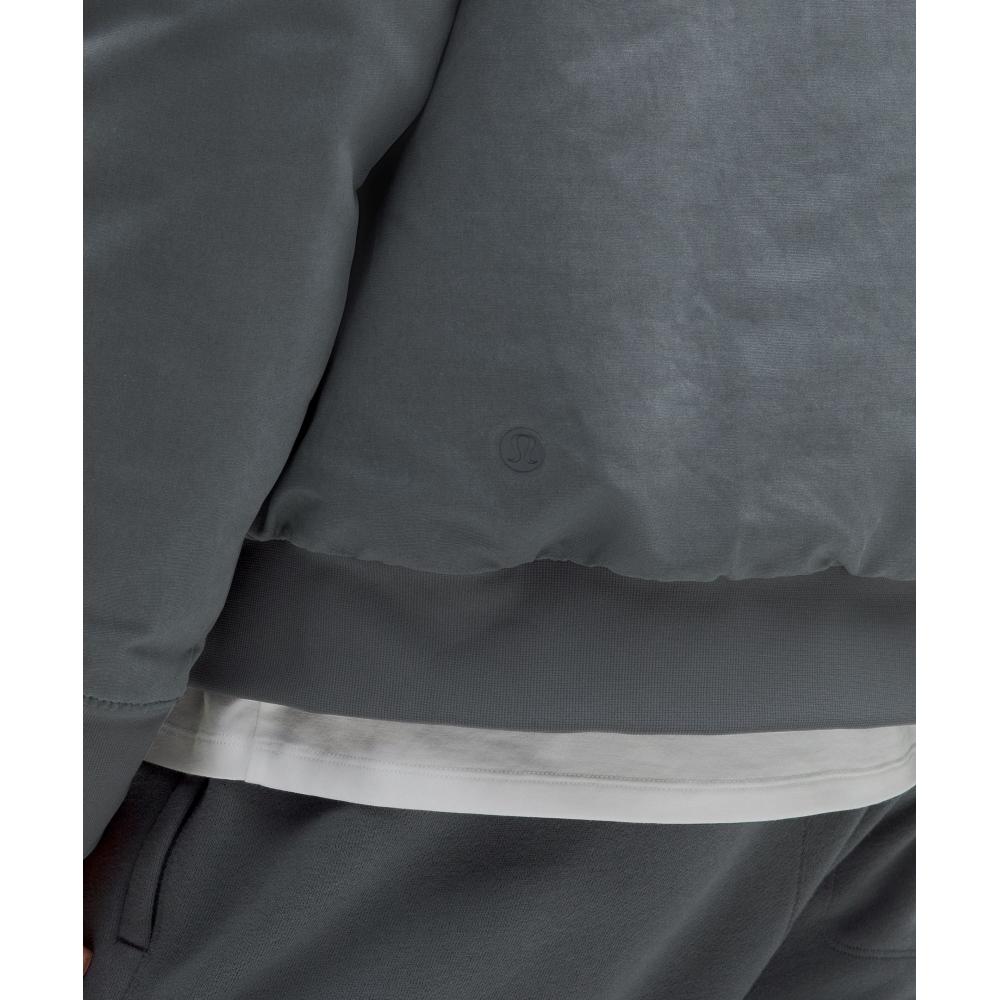 Lululemon Switch Over Bomber Jacket Oil Grey