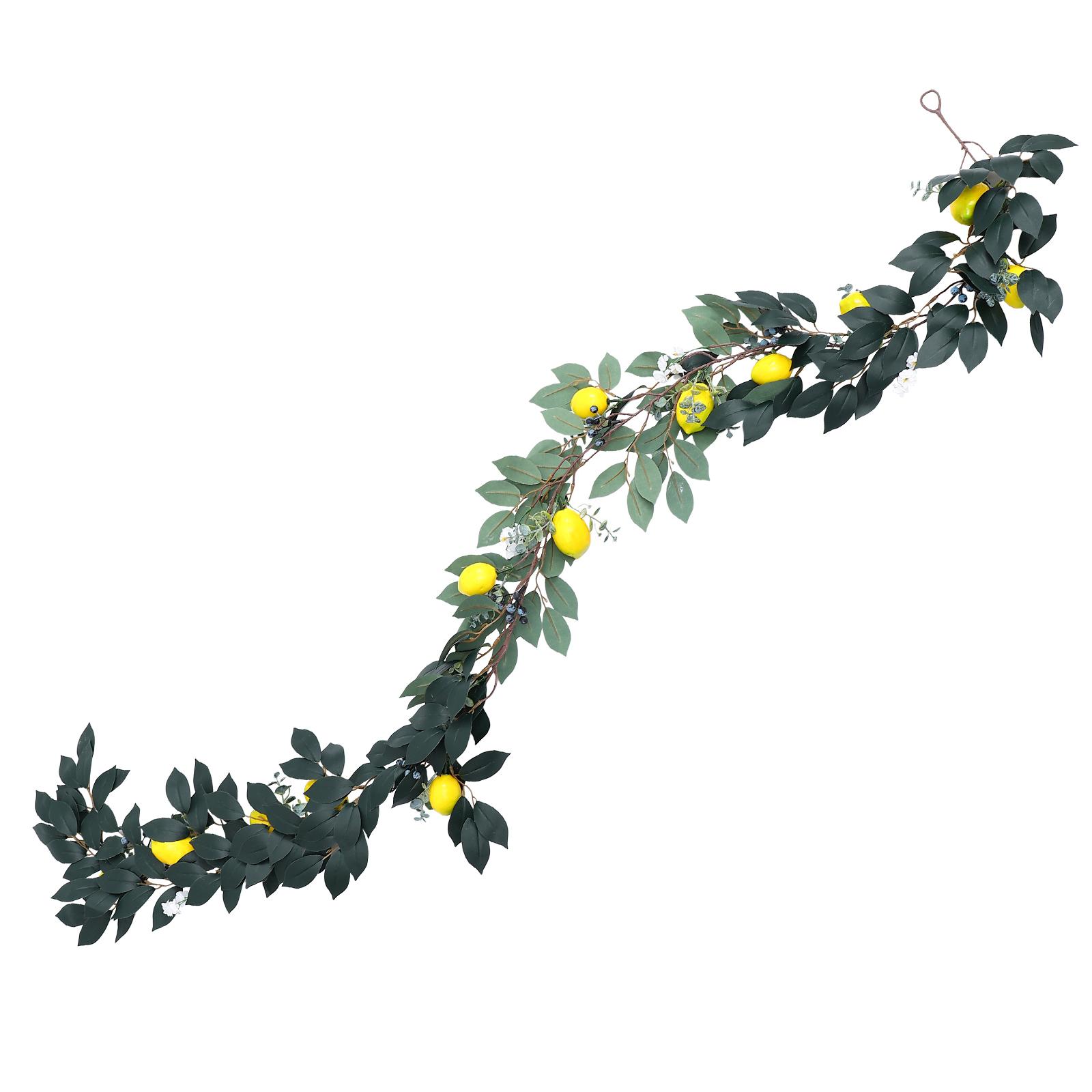 

Имитация зеленых растений Ротанг Лимонный тростник Декор Бытовая искусственная лоза L зелёный