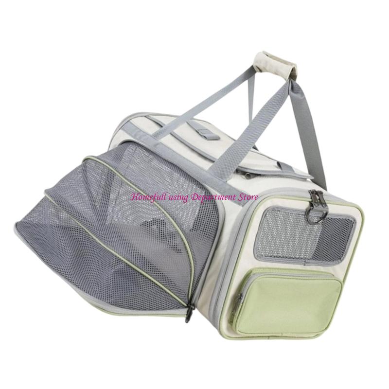 Pet Cats Carriers Bag Big Capacity Backpack Breathable Spacious Carrying Bag