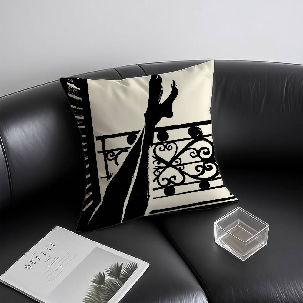 Fre-deric F-forest Pillow Case Anti-dustmite Invisible zipper Sofa Bed