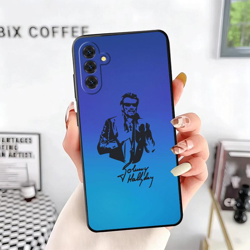 

Johnny Hallyday Music Soft Phone Case for Samsung A17 A37 A57 A16 A26 A36 A56 A15 A25 A35 A55 A14 A24 A34 A54 A13 A23 A33 A53 A5 Samsung A14
