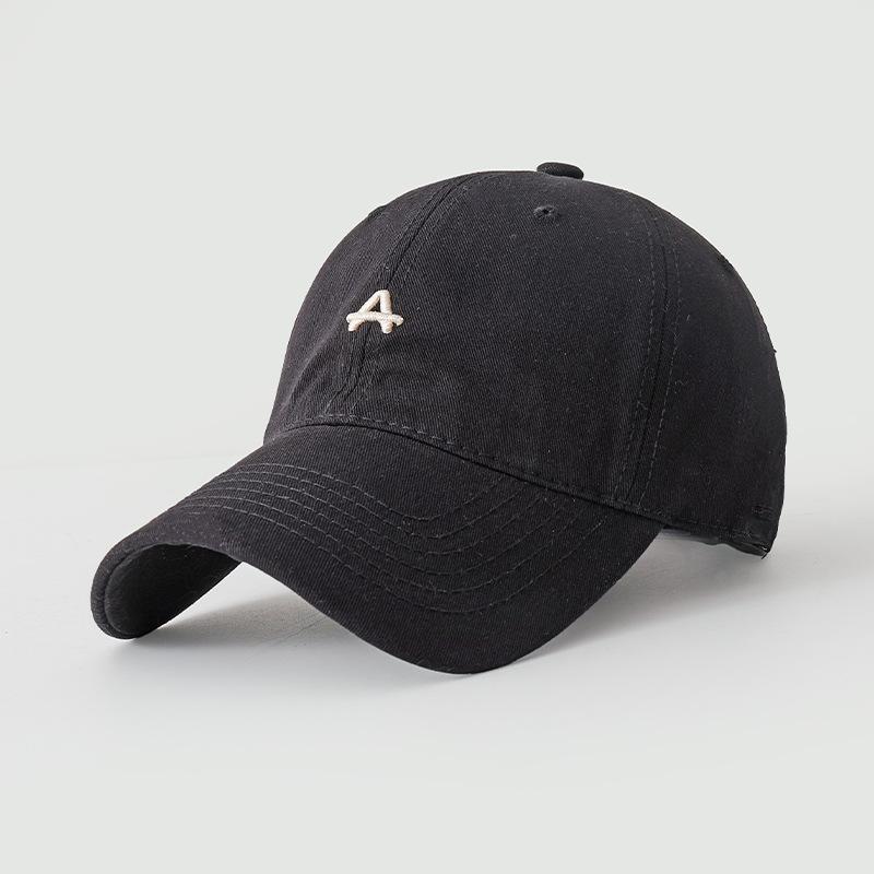 Premium cotton hat women's spring and summer face small soft top baseball cap outdoor sports cap sun hat