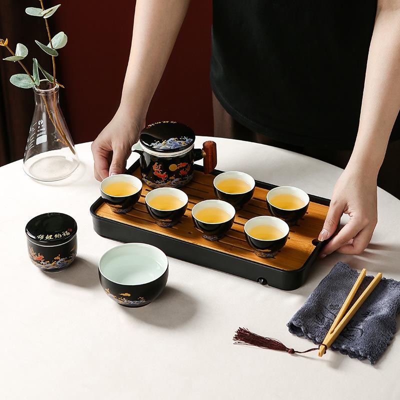 

Дорожный чайный набор Кунг-фу Кои