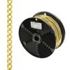 WOLFPACK PROFESSIONAL LINE - Decorative Gold Curb Chain 2.0 Mm. / Roll 20 Meters