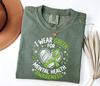 Comfort Colors Mental Health Shirt, I Wear Green For Mental Health Awareness Tee, Green Ribbon Outfit, Anxiety Support Gift, Therapy T-shirt