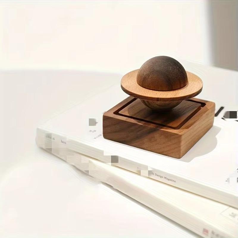 Jupiter Shape Wood Aroma Diffuser - Home Car Decor Gift