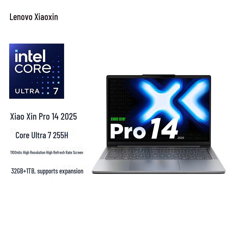 

Lenovo Xiaoxin Pro 14 AI Gen 2 Laptop (CN version)