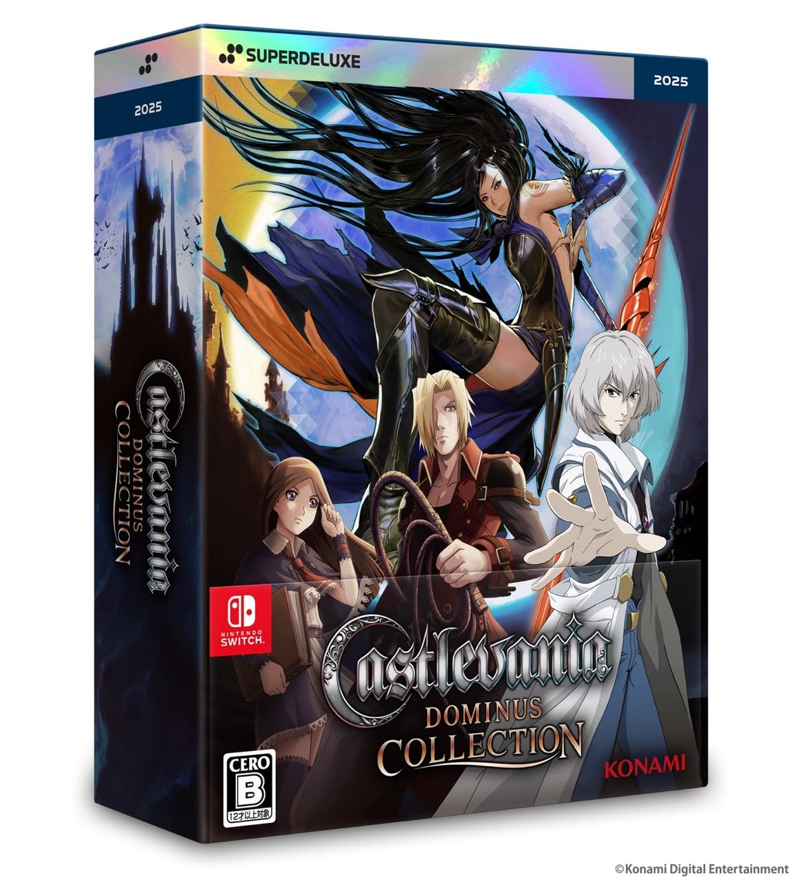 Castlevania Dominus Collection DELUXE EDITION Switch Бонус Пресс Ограниченное Издание Deluxe Эксклюзивный Бонус Включен - [В комплекте от производителя]  Первый