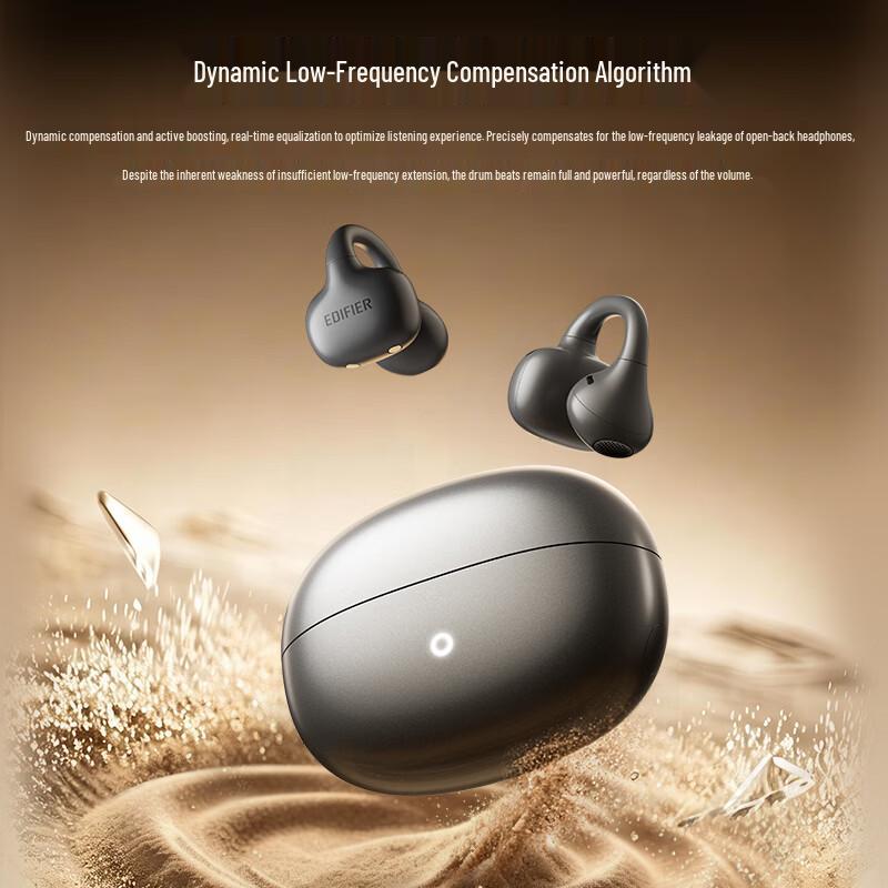 Edifier LolliClip SE Ear-Clip Open-Back Translator Bluetooth Earbuds