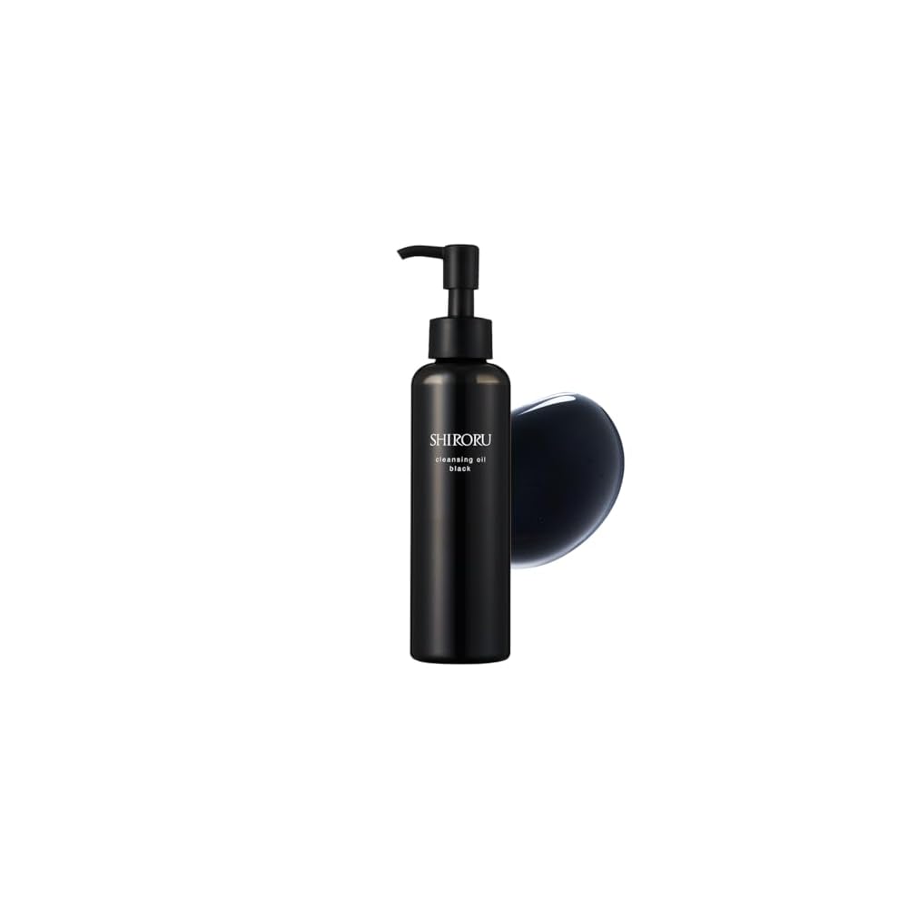 SHIRORU Official Cleansing Oil Black: Cleansing oil, cushion oil, pore cleanser, no double