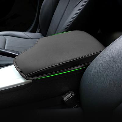 RHD Soft Leather Armrest Cover For BMW 3 Series F30 2013 2014 2015 2016 2017 2018 Car Center Console Lid Armrest Box Cover
