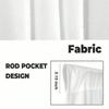 2 Panel  Bohemian Sun And Moon Blackout Curtains - Rod Pocket   Washable Polyester   Light-Blocking Drapes For Bedroom