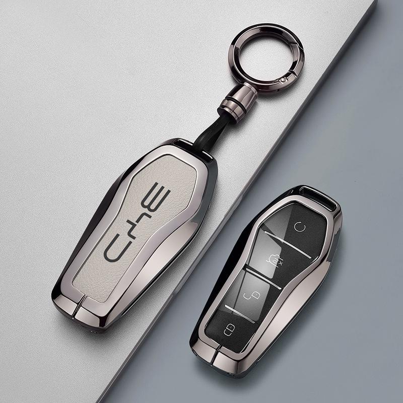 BYD Car Key Case: Compatible with Qin PLUS, Tang, Seagull, Seal, Dolphin, Song Plus, Han EV, Yuan, and Frigate.