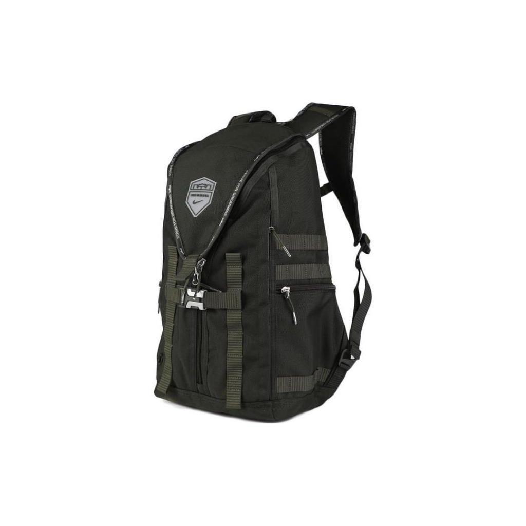 Nike Lakers LeBron Basketball Zipper Backpack Unisex Backpack Red Green BA5987-355